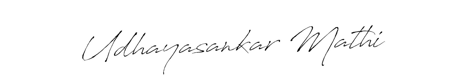 This is the best signature style for the Udhayasankar Mathi name. Also you like these signature font (Antro_Vectra). Mix name signature. Udhayasankar Mathi signature style 6 images and pictures png