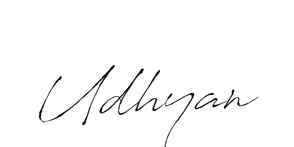 How to make Udhyan signature? Antro_Vectra is a professional autograph style. Create handwritten signature for Udhyan name. Udhyan signature style 6 images and pictures png