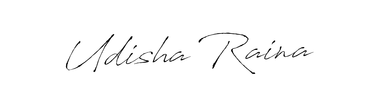 Use a signature maker to create a handwritten signature online. With this signature software, you can design (Antro_Vectra) your own signature for name Udisha Raina. Udisha Raina signature style 6 images and pictures png