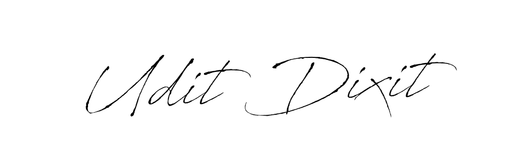 Antro_Vectra is a professional signature style that is perfect for those who want to add a touch of class to their signature. It is also a great choice for those who want to make their signature more unique. Get Udit Dixit name to fancy signature for free. Udit Dixit signature style 6 images and pictures png