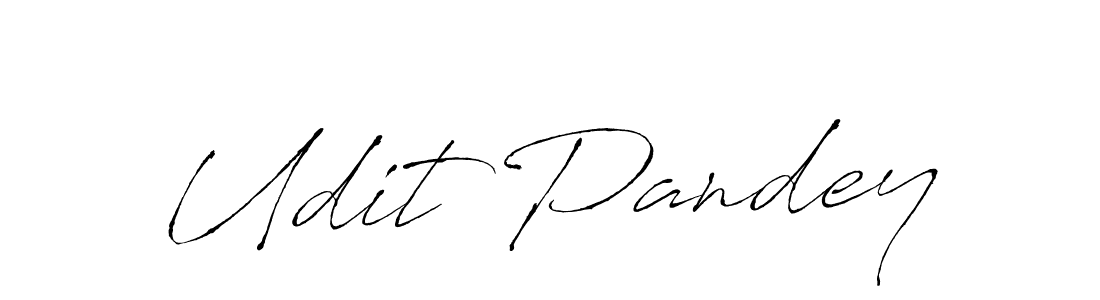 How to make Udit Pandey signature? Antro_Vectra is a professional autograph style. Create handwritten signature for Udit Pandey name. Udit Pandey signature style 6 images and pictures png