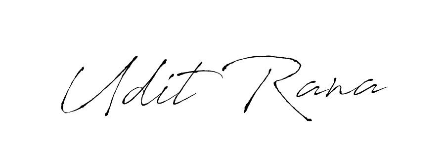 Also You can easily find your signature by using the search form. We will create Udit Rana name handwritten signature images for you free of cost using Antro_Vectra sign style. Udit Rana signature style 6 images and pictures png