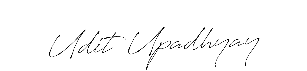 Also You can easily find your signature by using the search form. We will create Udit Upadhyay name handwritten signature images for you free of cost using Antro_Vectra sign style. Udit Upadhyay signature style 6 images and pictures png