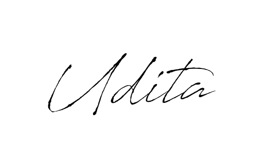 Antro_Vectra is a professional signature style that is perfect for those who want to add a touch of class to their signature. It is also a great choice for those who want to make their signature more unique. Get Udita name to fancy signature for free. Udita signature style 6 images and pictures png