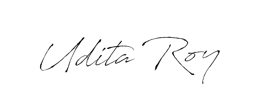 This is the best signature style for the Udita Roy name. Also you like these signature font (Antro_Vectra). Mix name signature. Udita Roy signature style 6 images and pictures png