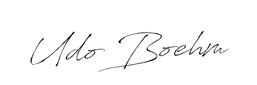 You should practise on your own different ways (Antro_Vectra) to write your name (Udo Boehm) in signature. don't let someone else do it for you. Udo Boehm signature style 6 images and pictures png