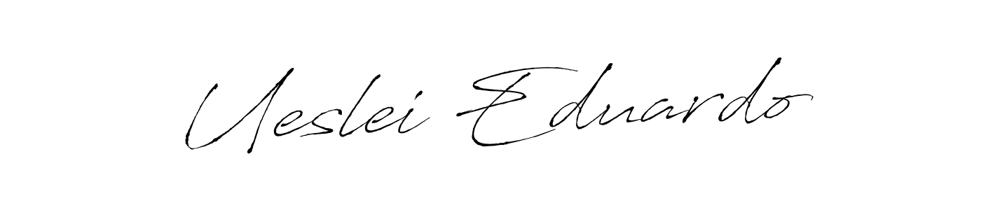 Make a beautiful signature design for name Ueslei Eduardo. Use this online signature maker to create a handwritten signature for free. Ueslei Eduardo signature style 6 images and pictures png