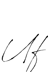 Make a beautiful signature design for name Uf. With this signature (Antro_Vectra) style, you can create a handwritten signature for free. Uf signature style 6 images and pictures png