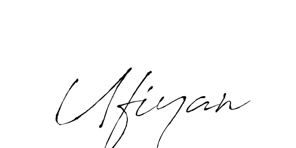 if you are searching for the best signature style for your name Ufiyan. so please give up your signature search. here we have designed multiple signature styles  using Antro_Vectra. Ufiyan signature style 6 images and pictures png