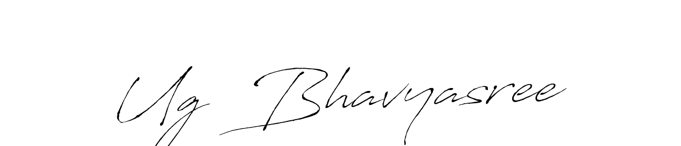 Make a beautiful signature design for name Ug  Bhavyasree. With this signature (Antro_Vectra) style, you can create a handwritten signature for free. Ug  Bhavyasree signature style 6 images and pictures png