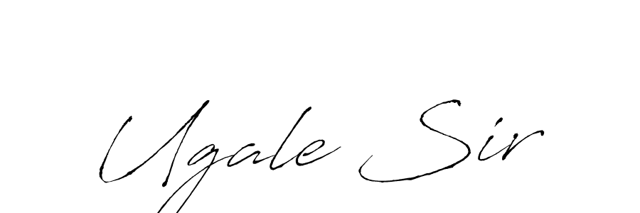 Similarly Antro_Vectra is the best handwritten signature design. Signature creator online .You can use it as an online autograph creator for name Ugale Sir. Ugale Sir signature style 6 images and pictures png