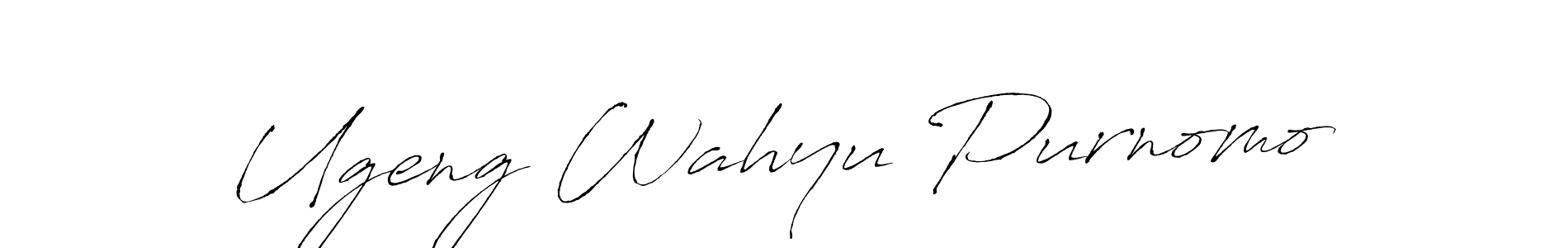 It looks lik you need a new signature style for name Ugeng Wahyu Purnomo. Design unique handwritten (Antro_Vectra) signature with our free signature maker in just a few clicks. Ugeng Wahyu Purnomo signature style 6 images and pictures png