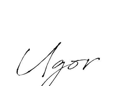 Also we have Ugor name is the best signature style. Create professional handwritten signature collection using Antro_Vectra autograph style. Ugor signature style 6 images and pictures png