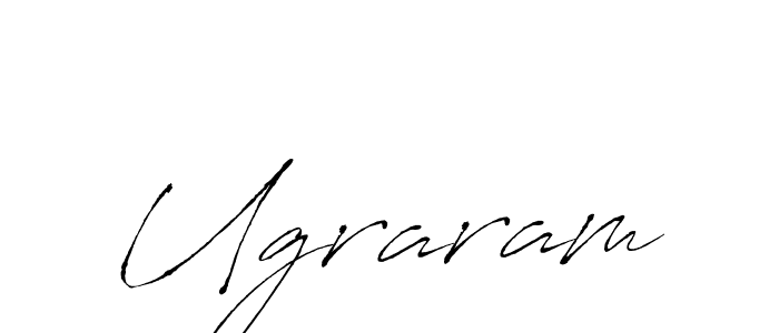 Also we have Ugraram name is the best signature style. Create professional handwritten signature collection using Antro_Vectra autograph style. Ugraram signature style 6 images and pictures png