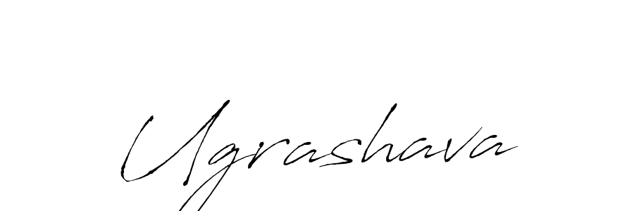 Design your own signature with our free online signature maker. With this signature software, you can create a handwritten (Antro_Vectra) signature for name Ugrashava. Ugrashava signature style 6 images and pictures png