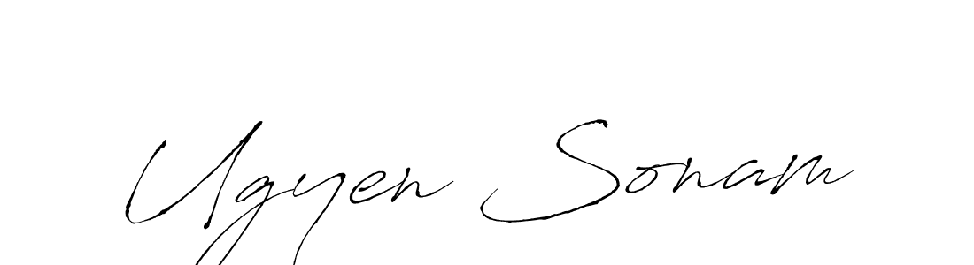 Also we have Ugyen Sonam name is the best signature style. Create professional handwritten signature collection using Antro_Vectra autograph style. Ugyen Sonam signature style 6 images and pictures png