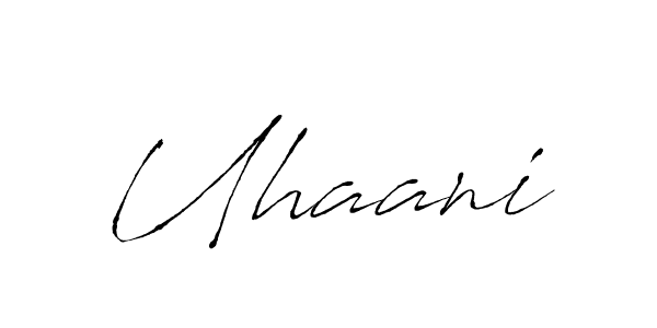 How to make Uhaani signature? Antro_Vectra is a professional autograph style. Create handwritten signature for Uhaani name. Uhaani signature style 6 images and pictures png