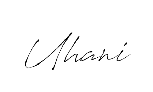 Similarly Antro_Vectra is the best handwritten signature design. Signature creator online .You can use it as an online autograph creator for name Uhani. Uhani signature style 6 images and pictures png