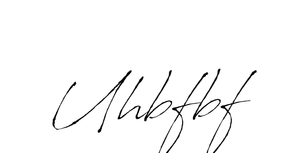 Also we have Uhbfbf name is the best signature style. Create professional handwritten signature collection using Antro_Vectra autograph style. Uhbfbf signature style 6 images and pictures png
