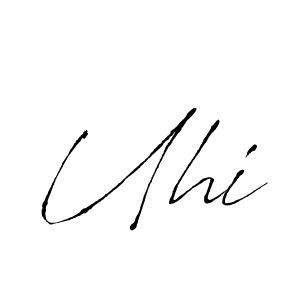 It looks lik you need a new signature style for name Uhi. Design unique handwritten (Antro_Vectra) signature with our free signature maker in just a few clicks. Uhi signature style 6 images and pictures png