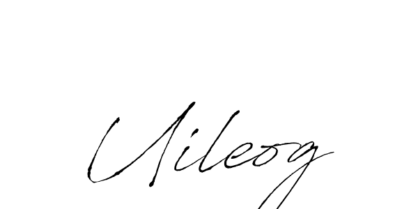 You should practise on your own different ways (Antro_Vectra) to write your name (Uileog) in signature. don't let someone else do it for you. Uileog signature style 6 images and pictures png