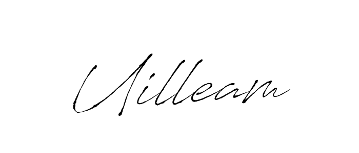 This is the best signature style for the Uilleam name. Also you like these signature font (Antro_Vectra). Mix name signature. Uilleam signature style 6 images and pictures png