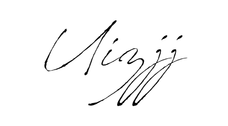 Build your personal autograph collection for name Uizjj with Antro_Vectra design. Browse, select, and save your favorites. Uizjj signature style 6 images and pictures png