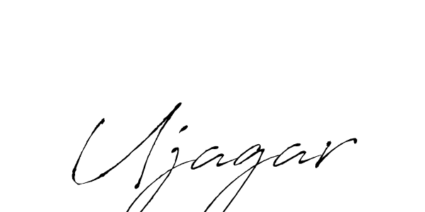 How to make Ujagar name signature. Use Antro_Vectra style for creating short signs online. This is the latest handwritten sign. Ujagar signature style 6 images and pictures png