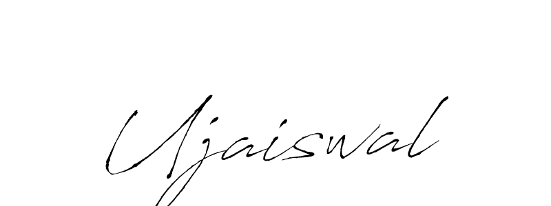 How to make Ujaiswal signature? Antro_Vectra is a professional autograph style. Create handwritten signature for Ujaiswal name. Ujaiswal signature style 6 images and pictures png