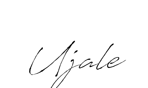 You should practise on your own different ways (Antro_Vectra) to write your name (Ujale) in signature. don't let someone else do it for you. Ujale signature style 6 images and pictures png