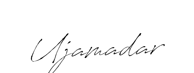 You should practise on your own different ways (Antro_Vectra) to write your name (Ujamadar) in signature. don't let someone else do it for you. Ujamadar signature style 6 images and pictures png