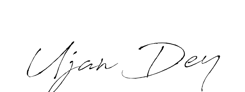 How to make Ujan Dey signature? Antro_Vectra is a professional autograph style. Create handwritten signature for Ujan Dey name. Ujan Dey signature style 6 images and pictures png