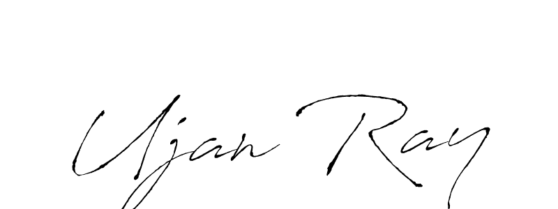 Make a beautiful signature design for name Ujan Ray. With this signature (Antro_Vectra) style, you can create a handwritten signature for free. Ujan Ray signature style 6 images and pictures png