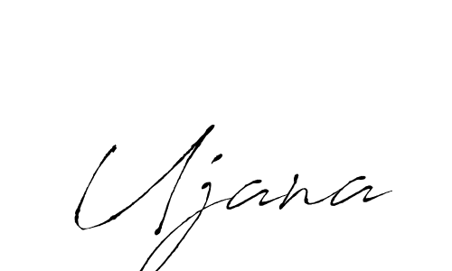 The best way (Antro_Vectra) to make a short signature is to pick only two or three words in your name. The name Ujana include a total of six letters. For converting this name. Ujana signature style 6 images and pictures png