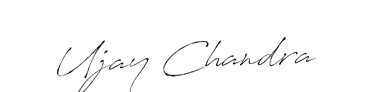 The best way (Antro_Vectra) to make a short signature is to pick only two or three words in your name. The name Ujay Chandra include a total of six letters. For converting this name. Ujay Chandra signature style 6 images and pictures png