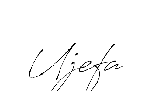 Use a signature maker to create a handwritten signature online. With this signature software, you can design (Antro_Vectra) your own signature for name Ujefa. Ujefa signature style 6 images and pictures png