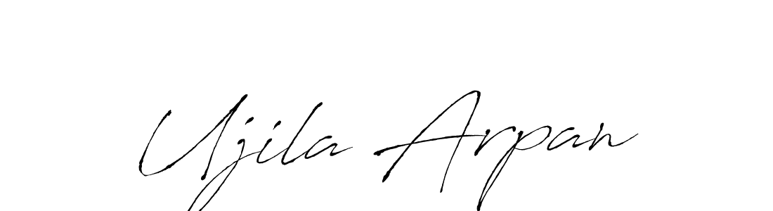 You can use this online signature creator to create a handwritten signature for the name Ujila Arpan. This is the best online autograph maker. Ujila Arpan signature style 6 images and pictures png