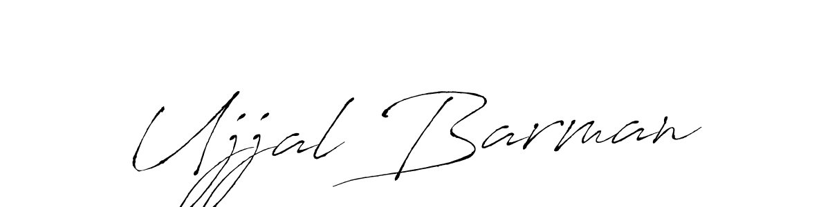 Design your own signature with our free online signature maker. With this signature software, you can create a handwritten (Antro_Vectra) signature for name Ujjal Barman. Ujjal Barman signature style 6 images and pictures png