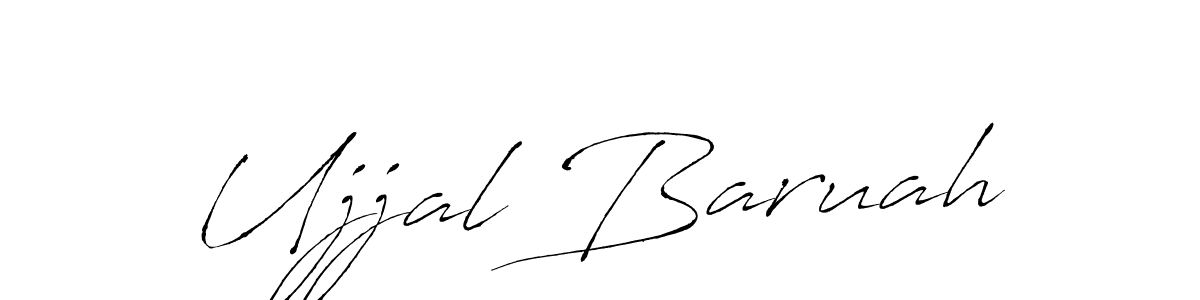 Create a beautiful signature design for name Ujjal Baruah. With this signature (Antro_Vectra) fonts, you can make a handwritten signature for free. Ujjal Baruah signature style 6 images and pictures png