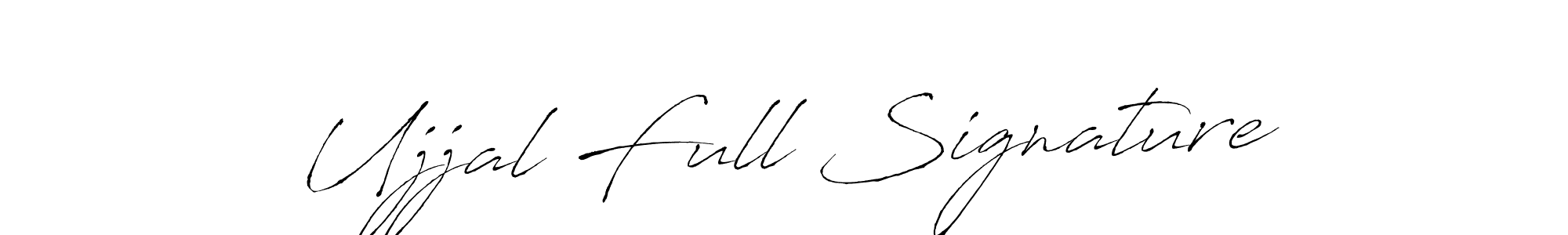 How to make Ujjal Full Signature name signature. Use Antro_Vectra style for creating short signs online. This is the latest handwritten sign. Ujjal Full Signature signature style 6 images and pictures png