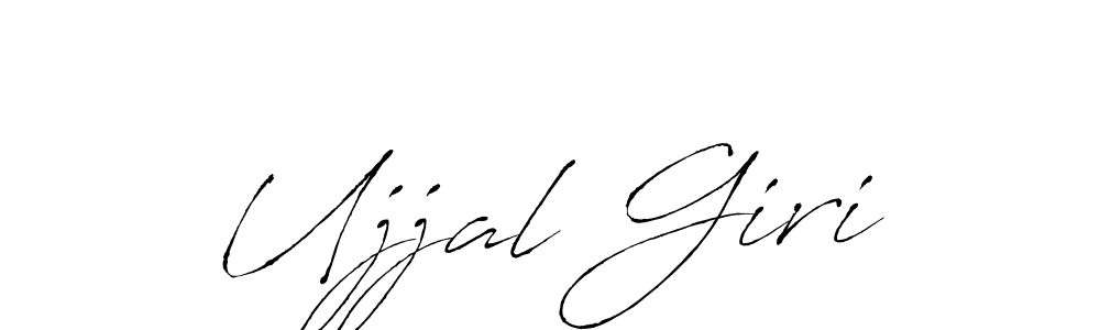 This is the best signature style for the Ujjal Giri name. Also you like these signature font (Antro_Vectra). Mix name signature. Ujjal Giri signature style 6 images and pictures png