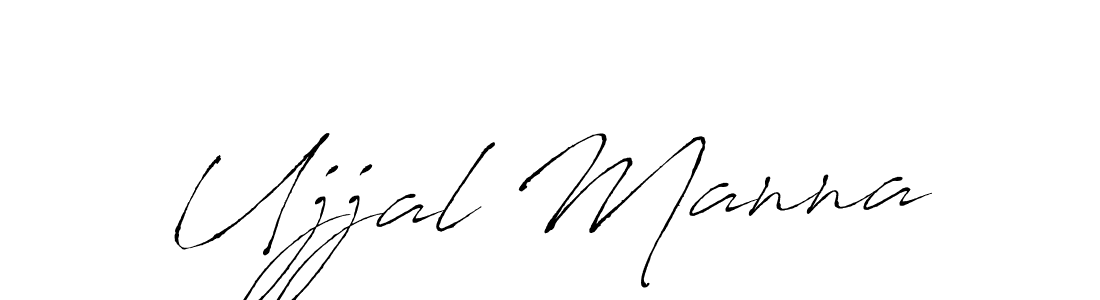 How to make Ujjal Manna signature? Antro_Vectra is a professional autograph style. Create handwritten signature for Ujjal Manna name. Ujjal Manna signature style 6 images and pictures png