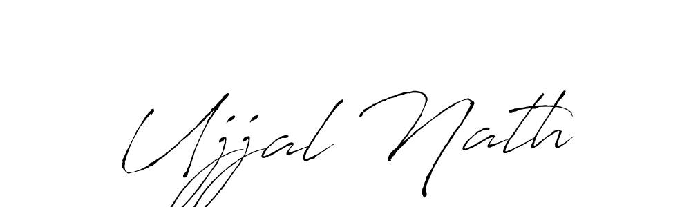 Ujjal Nath stylish signature style. Best Handwritten Sign (Antro_Vectra) for my name. Handwritten Signature Collection Ideas for my name Ujjal Nath. Ujjal Nath signature style 6 images and pictures png