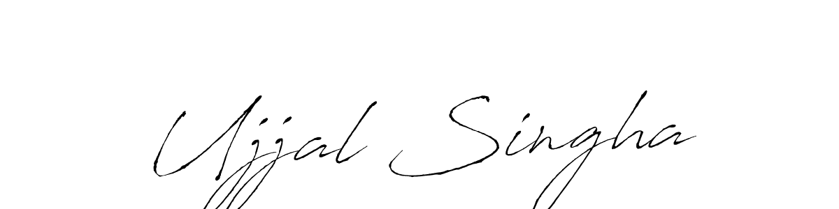You should practise on your own different ways (Antro_Vectra) to write your name (Ujjal Singha) in signature. don't let someone else do it for you. Ujjal Singha signature style 6 images and pictures png