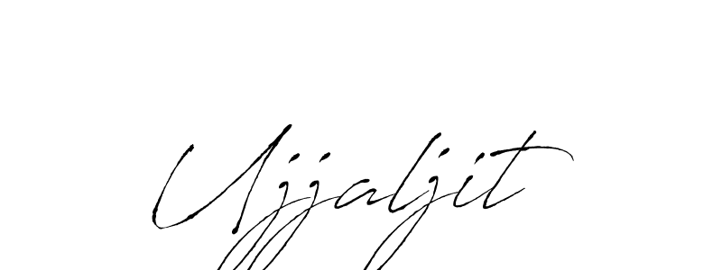Ujjaljit stylish signature style. Best Handwritten Sign (Antro_Vectra) for my name. Handwritten Signature Collection Ideas for my name Ujjaljit. Ujjaljit signature style 6 images and pictures png