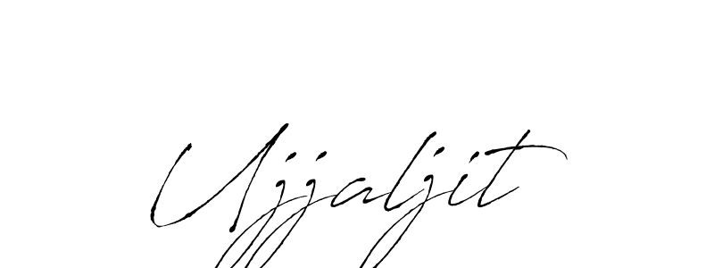 You should practise on your own different ways (Antro_Vectra) to write your name (Ujjaljit) in signature. don't let someone else do it for you. Ujjaljit signature style 6 images and pictures png