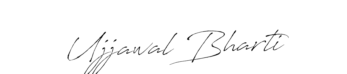 Ujjawal Bharti stylish signature style. Best Handwritten Sign (Antro_Vectra) for my name. Handwritten Signature Collection Ideas for my name Ujjawal Bharti. Ujjawal Bharti signature style 6 images and pictures png