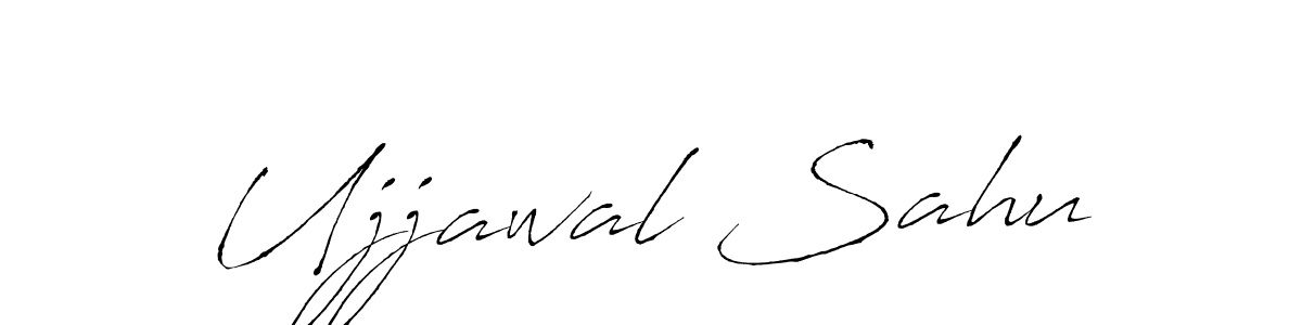 Create a beautiful signature design for name Ujjawal Sahu. With this signature (Antro_Vectra) fonts, you can make a handwritten signature for free. Ujjawal Sahu signature style 6 images and pictures png