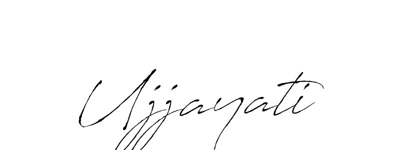 Make a beautiful signature design for name Ujjayati. With this signature (Antro_Vectra) style, you can create a handwritten signature for free. Ujjayati signature style 6 images and pictures png