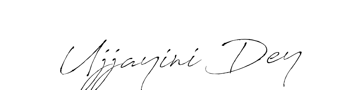 Create a beautiful signature design for name Ujjayini Dey. With this signature (Antro_Vectra) fonts, you can make a handwritten signature for free. Ujjayini Dey signature style 6 images and pictures png